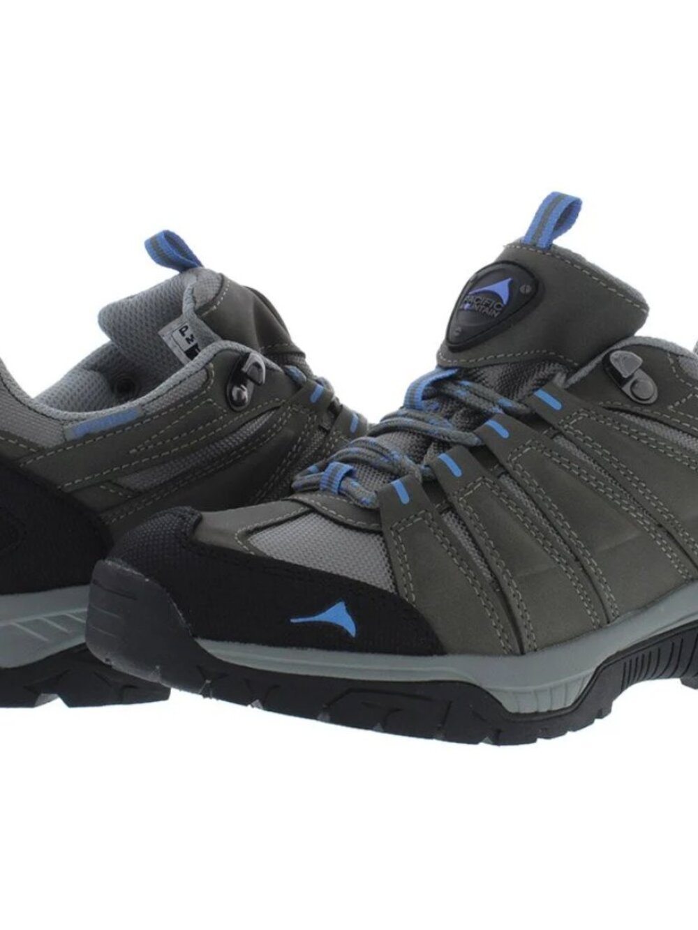 NEW Pacific Mountain Butte Low Women's Waterproof Hiking Shoes Gunmetal 8.5